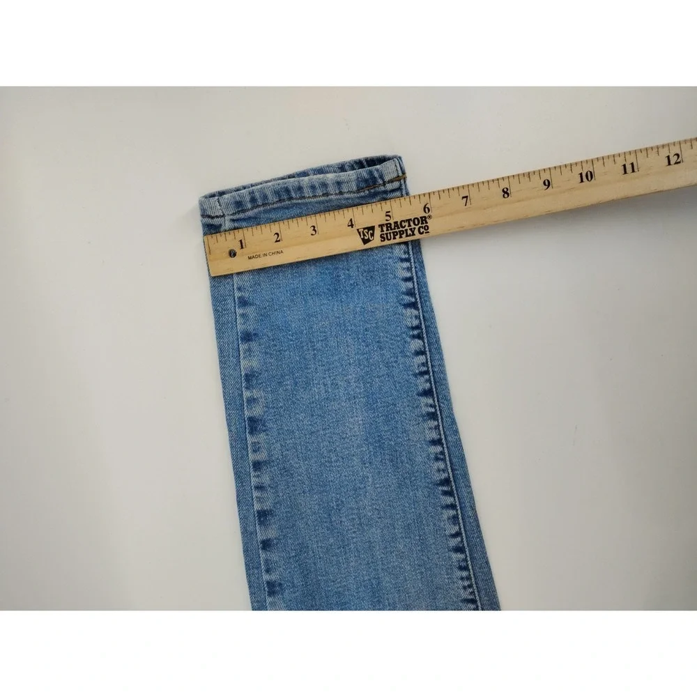 Forever 21 Men Blue‎ Denim Jeans Button-Fly Skinny Men's Waist Size 32 (30x32)